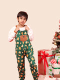 Green Gingerbread Cotton Dungaree