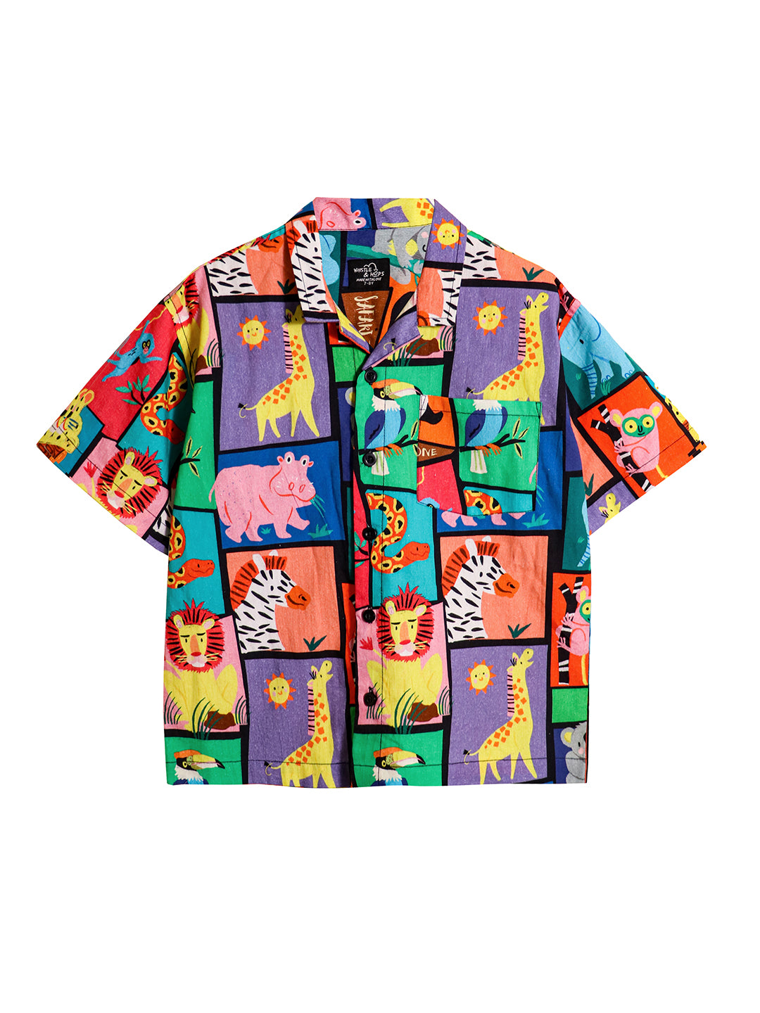 Boys Safari Zone Shirt & Shorts Set