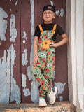 Dungarees Combo- Dino Space and Hippie Bear