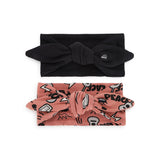 Headbands Combo Pack- Love&Peace and Black