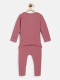 Infants Combo- Wine Romper and Beanie