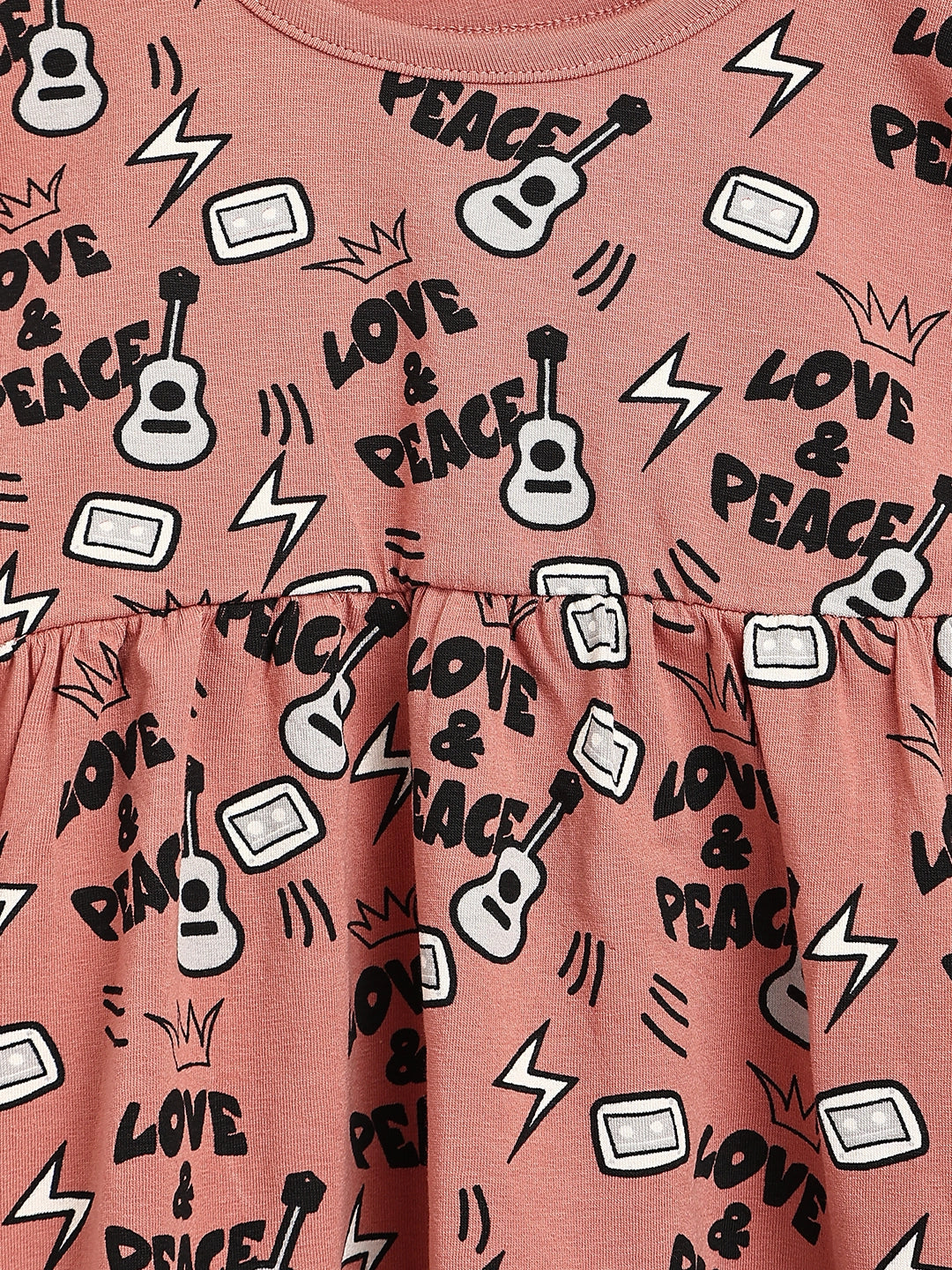 Love&Peace Frill Dress